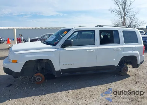 2017 Jeep Patriot Sport Fwd из США, поврежденный, VIN 1C4NJPBA0HD149983